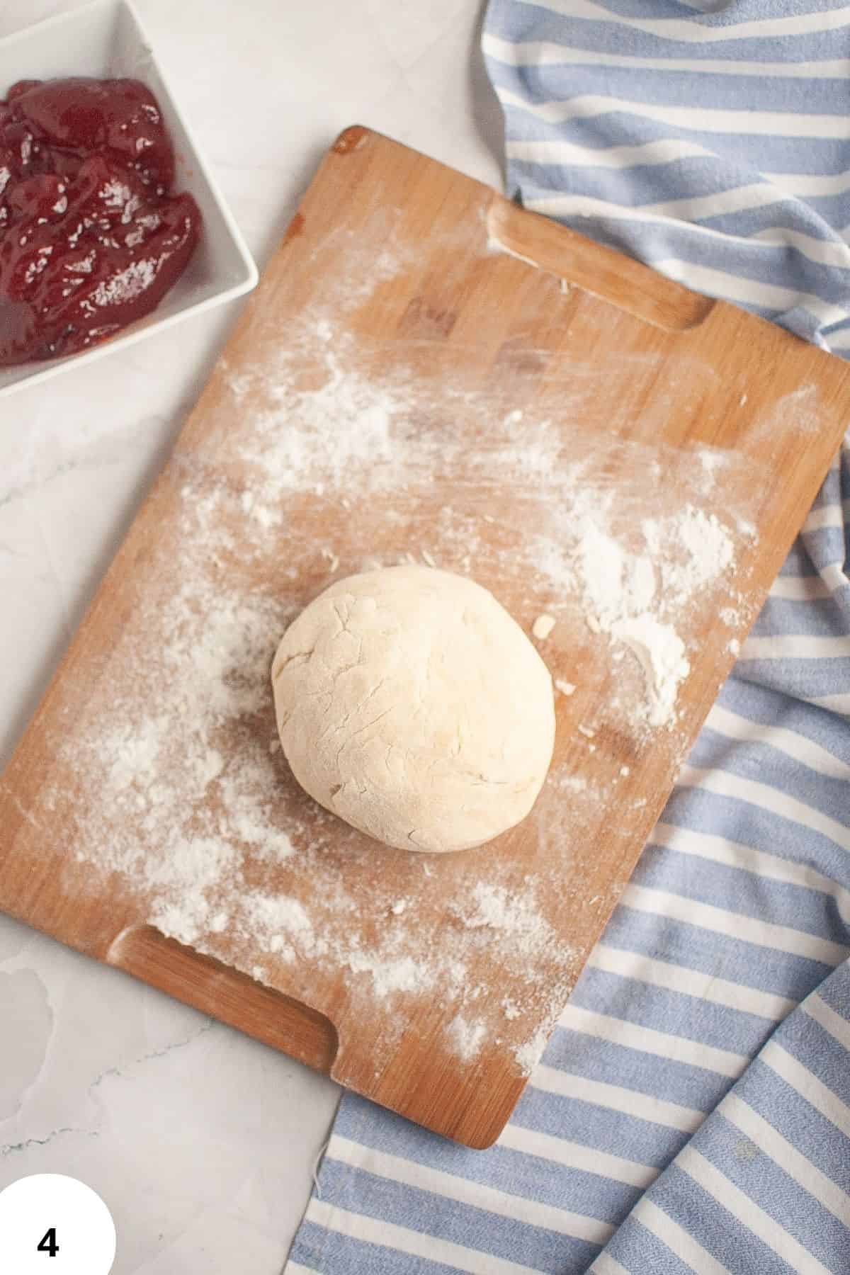 Stretch and Folds for Sourdough Bread.