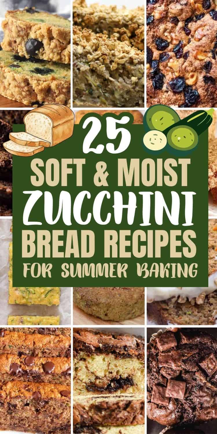 Healthy zucchini bread with soft, moist texture and chocolate chips.