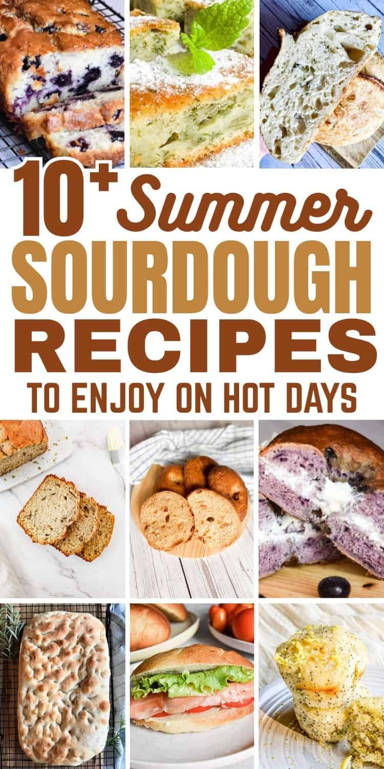 10+ Summer Sourdough Recipes