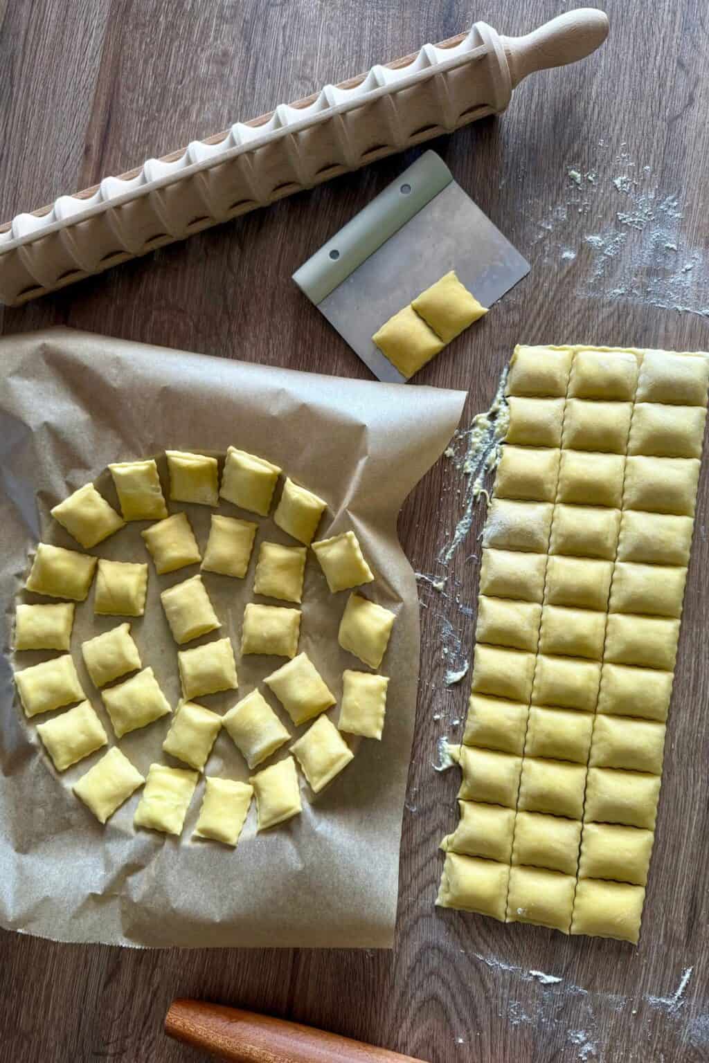 Image showcasing Sourdough Ravioli with Ricotta Filling - Stretch and Folds