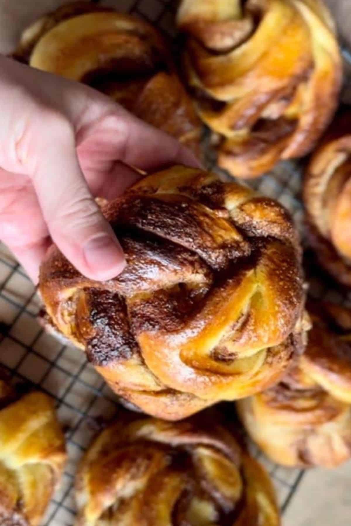 Sourdough Swedish Cardamom Buns