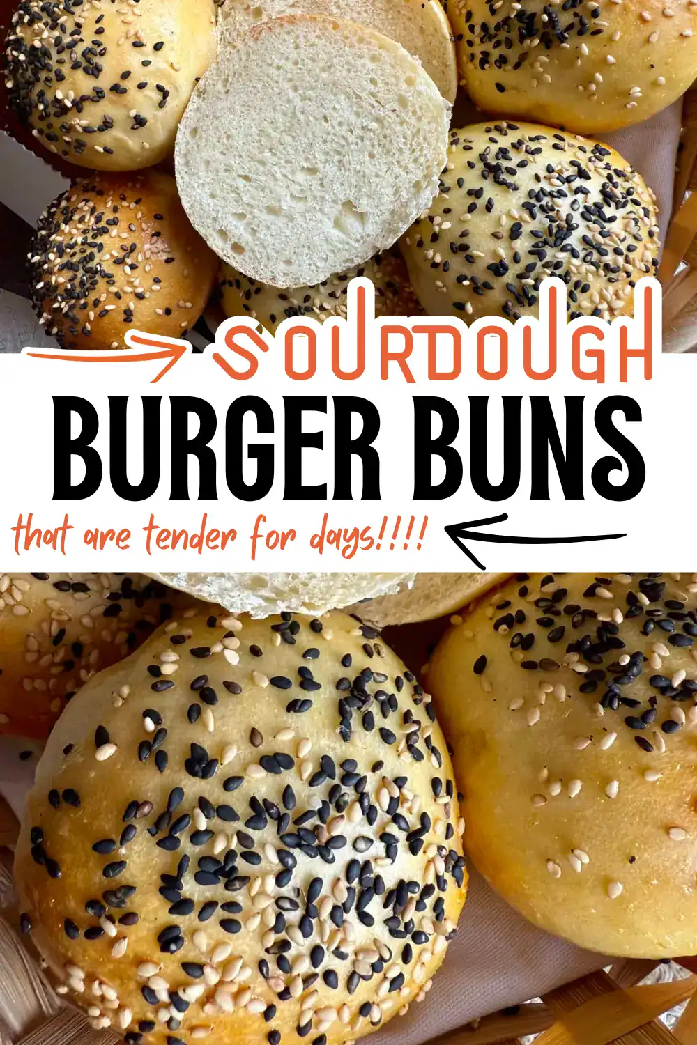 sourdough burger bun