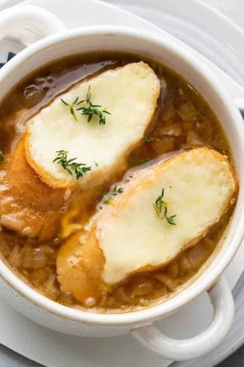 Comforting Soup Recipes - French Onion Soup