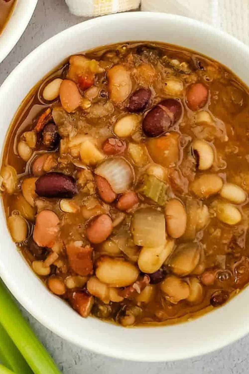 Crockpot Vegan Bean Soup