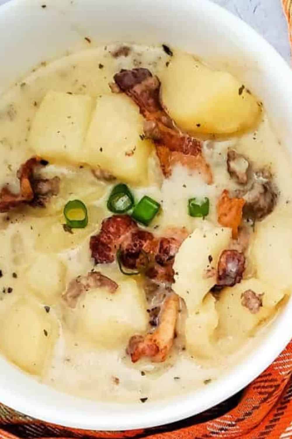 One-Pot Cheesy Bacon Cheeseburger Potato Soup Recipe 1200X1800 - One-Pot Cheesy Bacon Cheeseburger Potato Soup