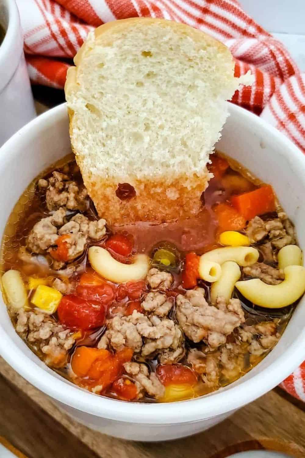 Slow Cooker Cheesy Beef Macaroni Soup 1200X1800 - Slow Cooker Cheesy Beef Macaroni Soup