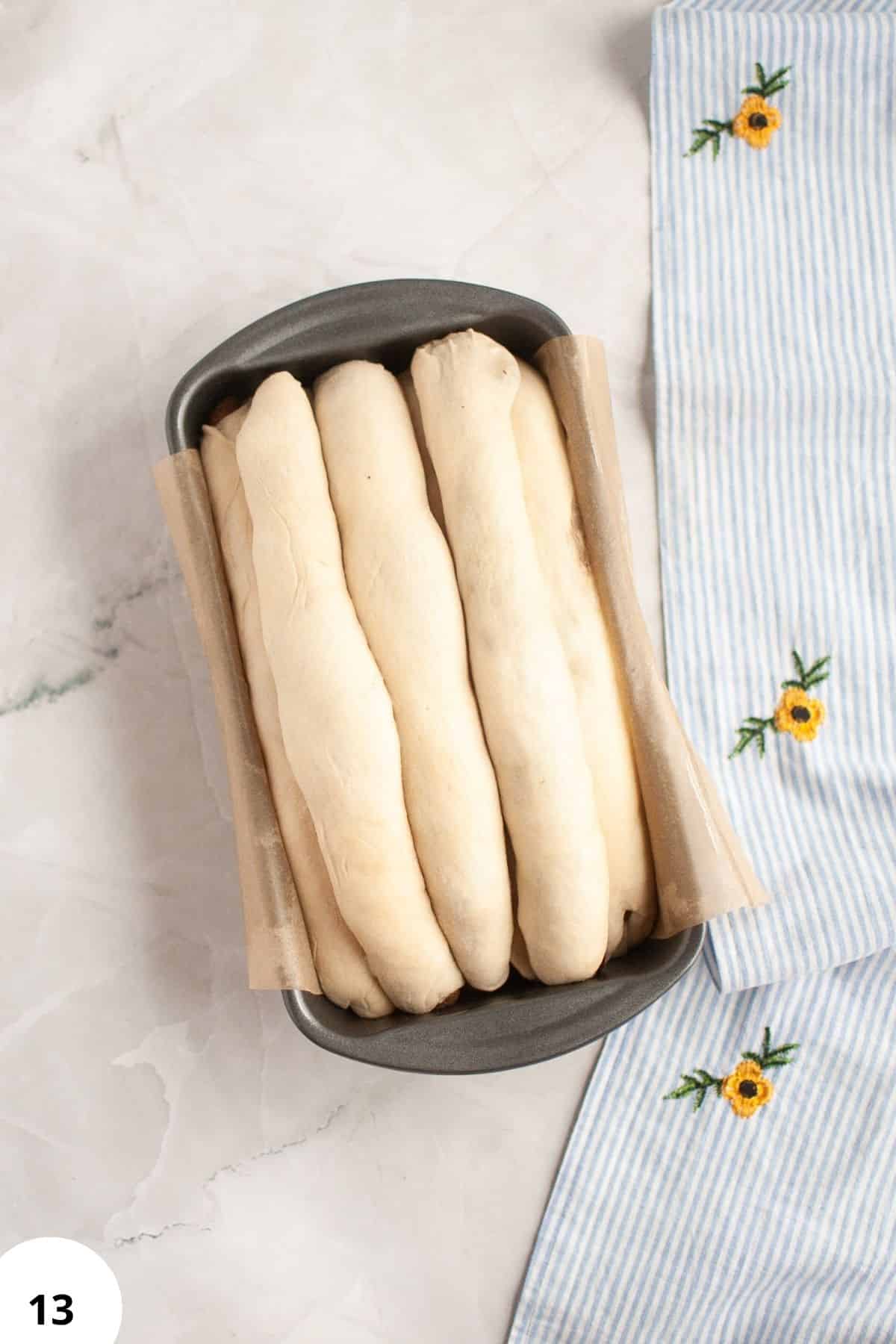 Alternative to generic bread dough for baking bread or ciabatta.