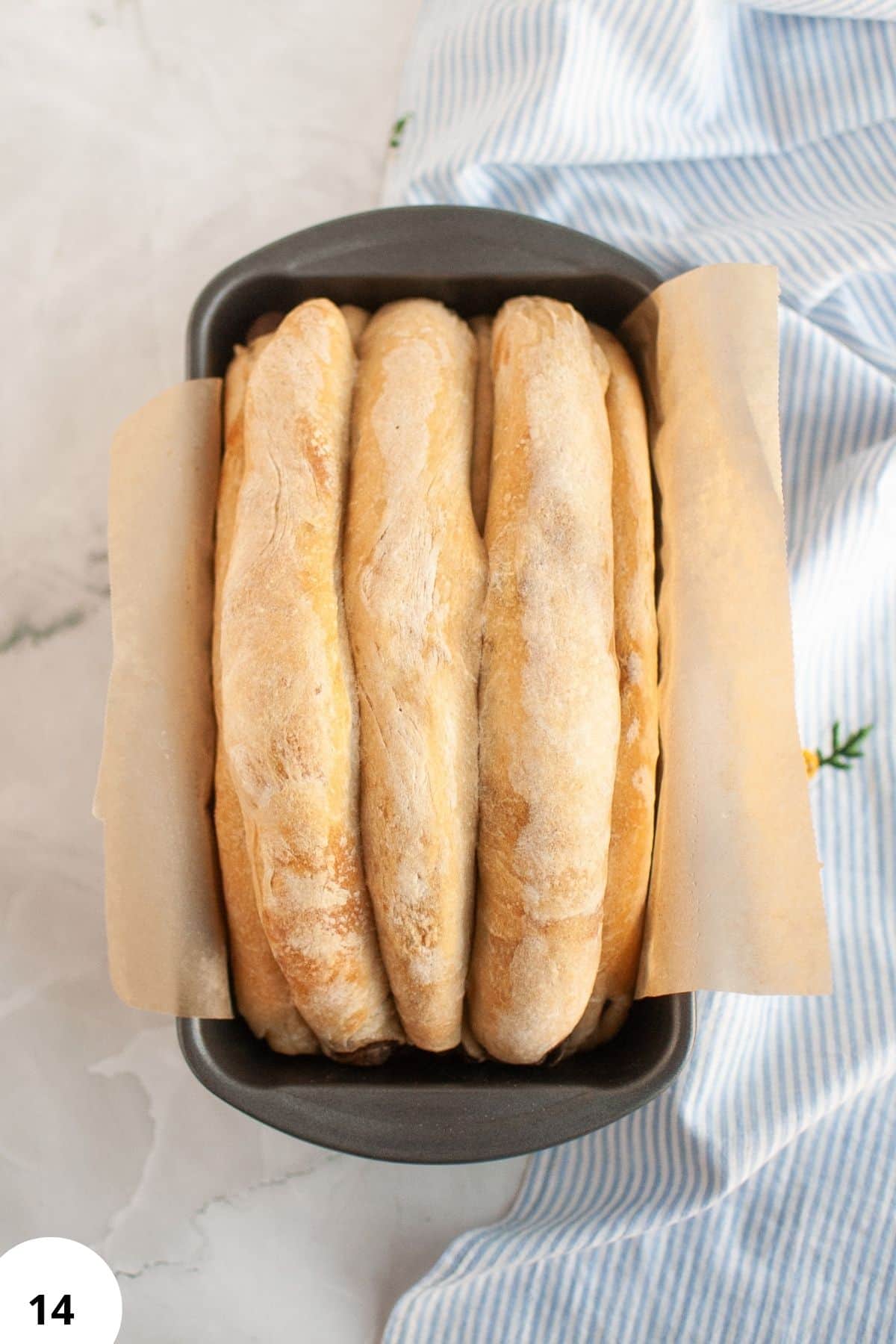 High-quality, handmade sourdough baguettes with a crispy crust and soft interior. Perfect for sandwiches or enjoying alone.