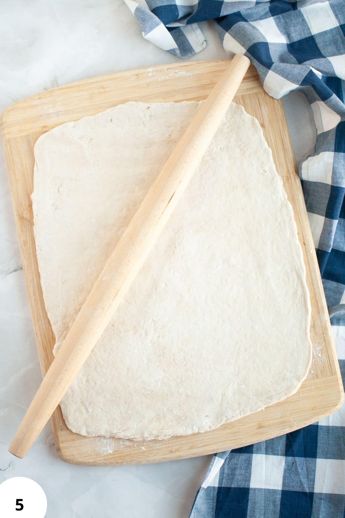 Light, airy bread dough ready for stretch and fold process.