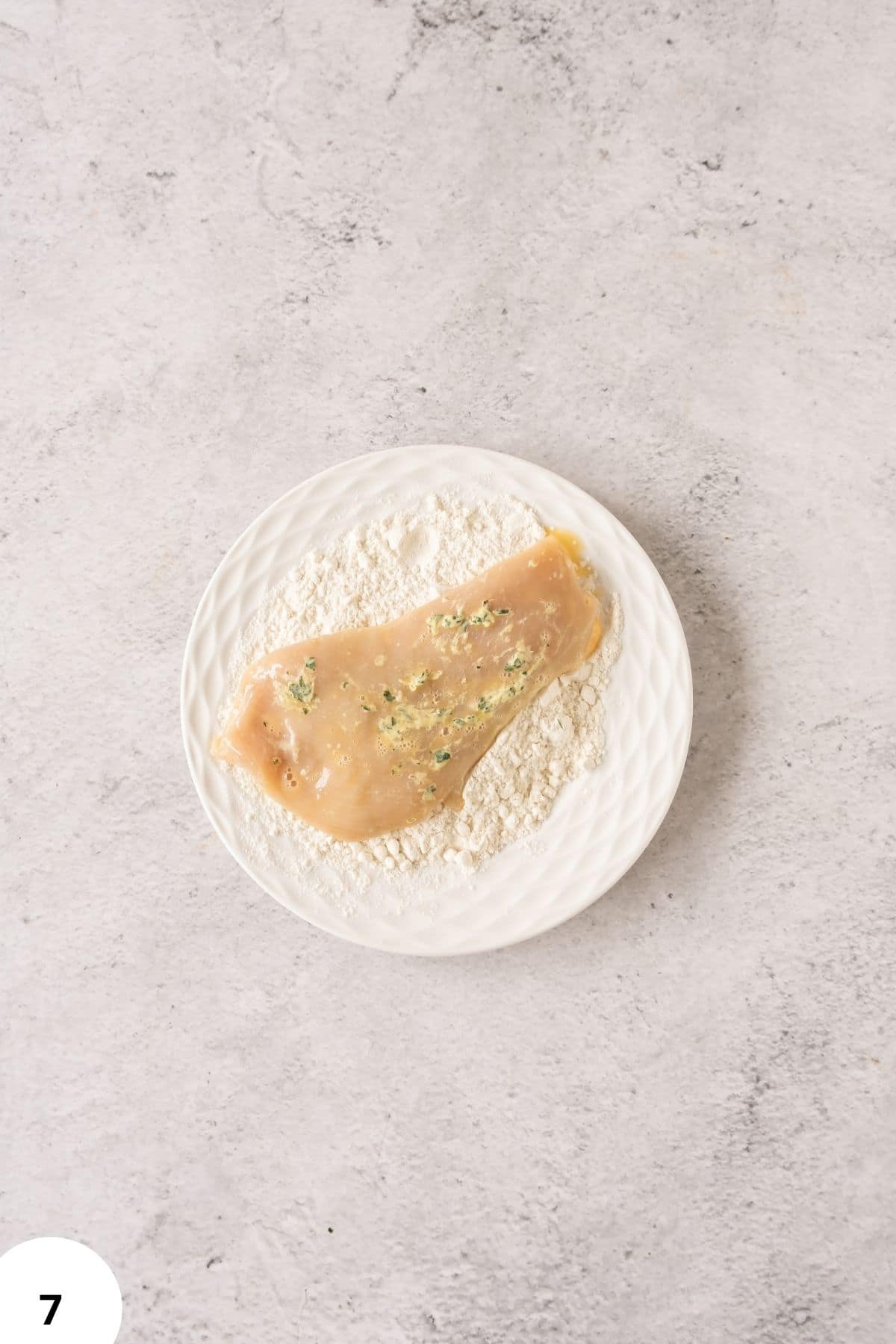 Stretch and fold technique for artisan bread dough.