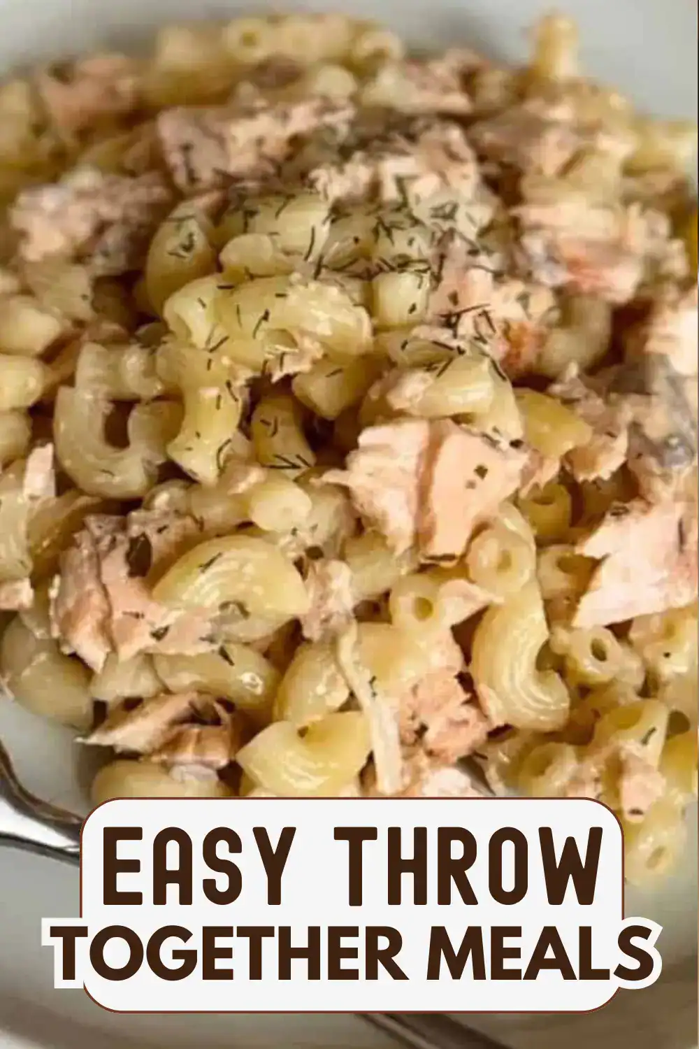 Simple homemade pasta salad with tuna and herbs for busy days.