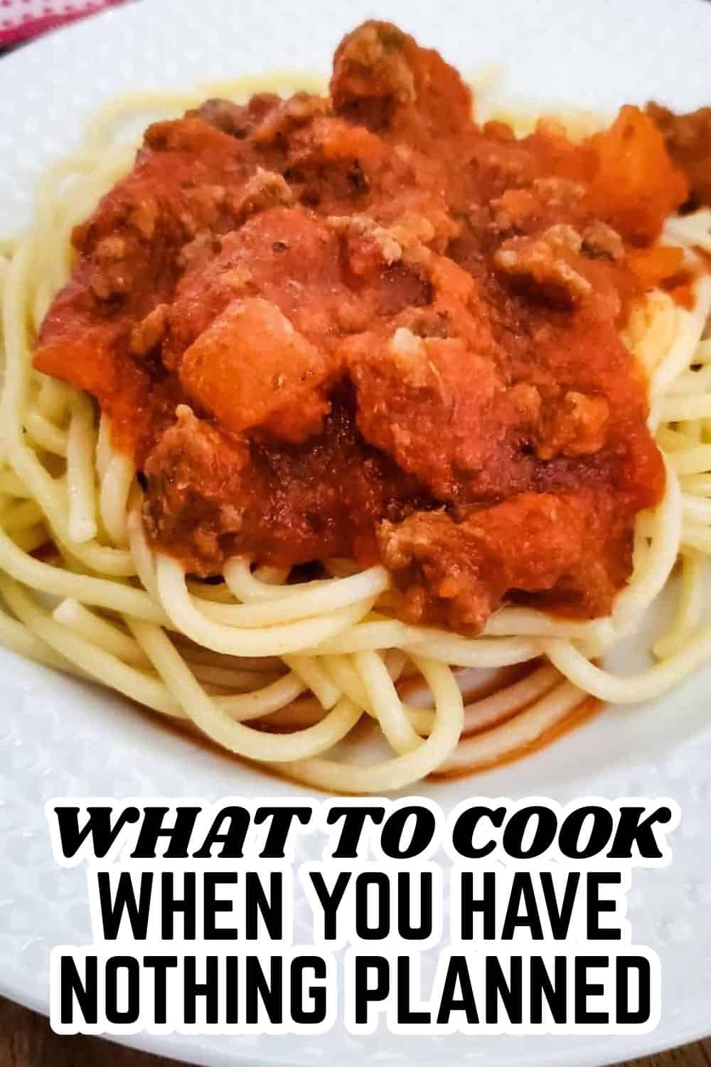Healthy spaghetti with savory meat sauce for easy, last-minute meals. Perfect for busy days when you.
