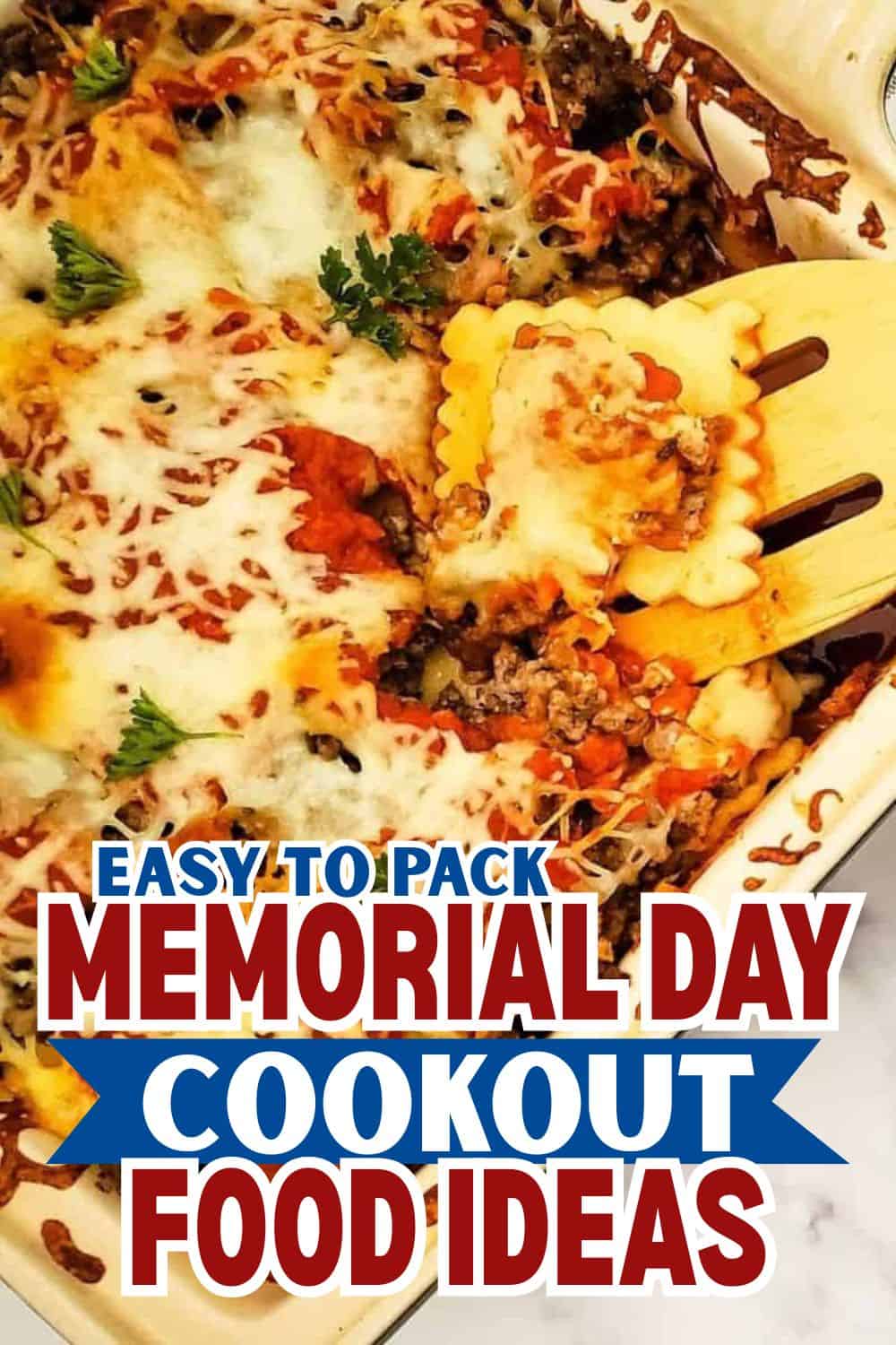 Memorial Day cookout food ideas with easy-to-pack recipes perfect for outdoor celebrations. Deliciou.