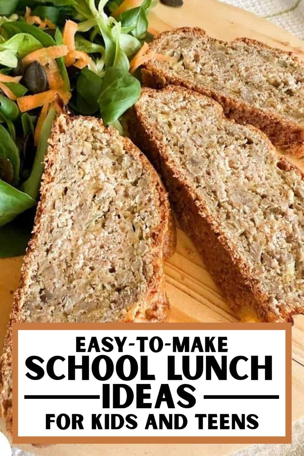 Delicious homemade bread perfect for school lunches and snacks.