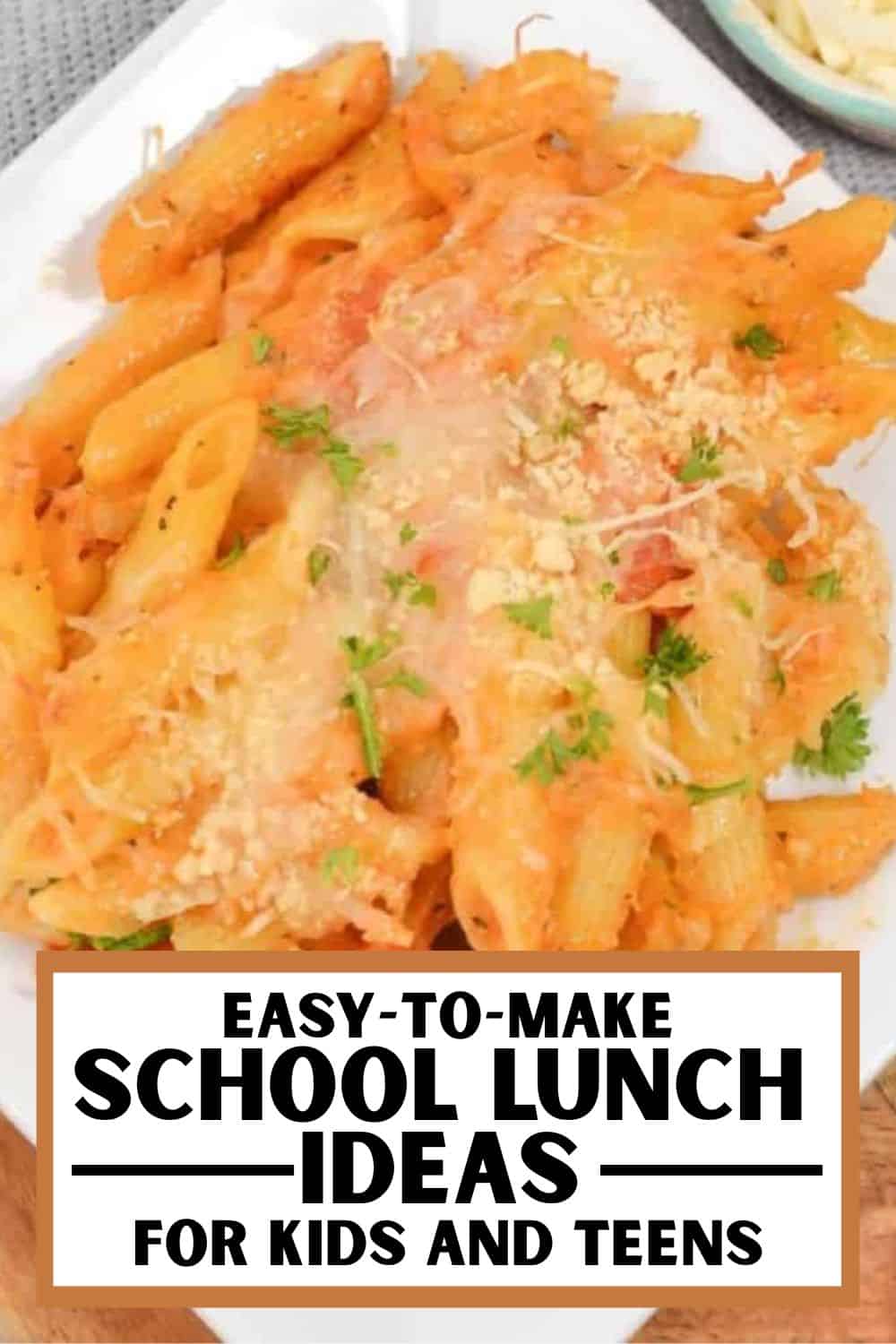 Stretch and Folds: Easy school lunch ideas with pasta, cheese, and fresh herbs. Perfect for quick, n.
