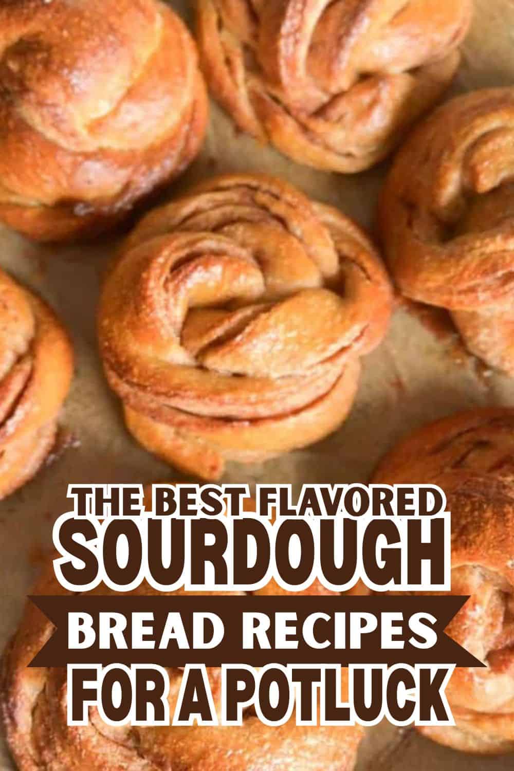 Freshly baked flavored sourdough bread rolls, perfect for potlucks and gatherings.