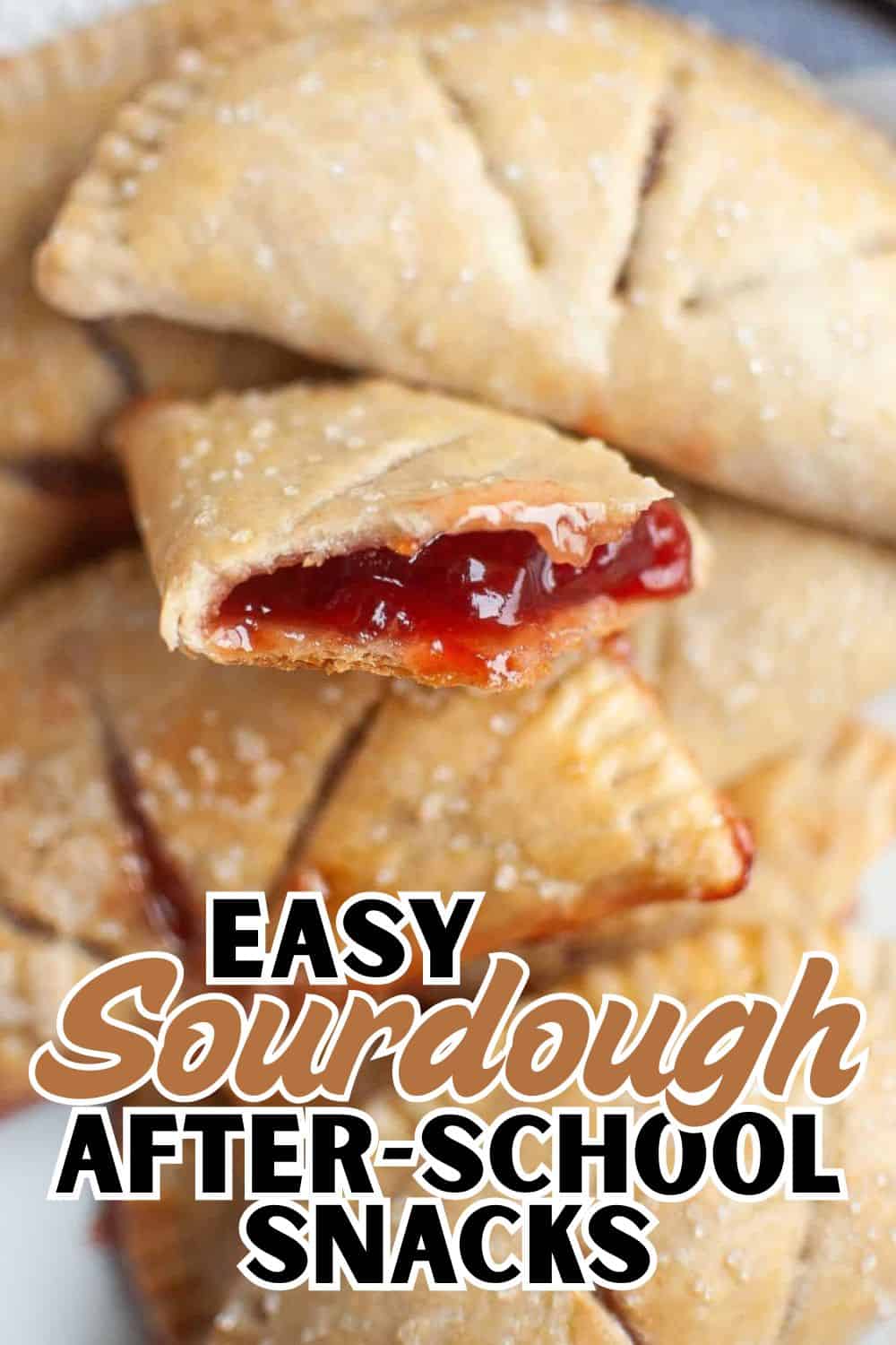 Freshly baked fruit hand pies with golden crust and jam filling, perfect for snacks or dessert.