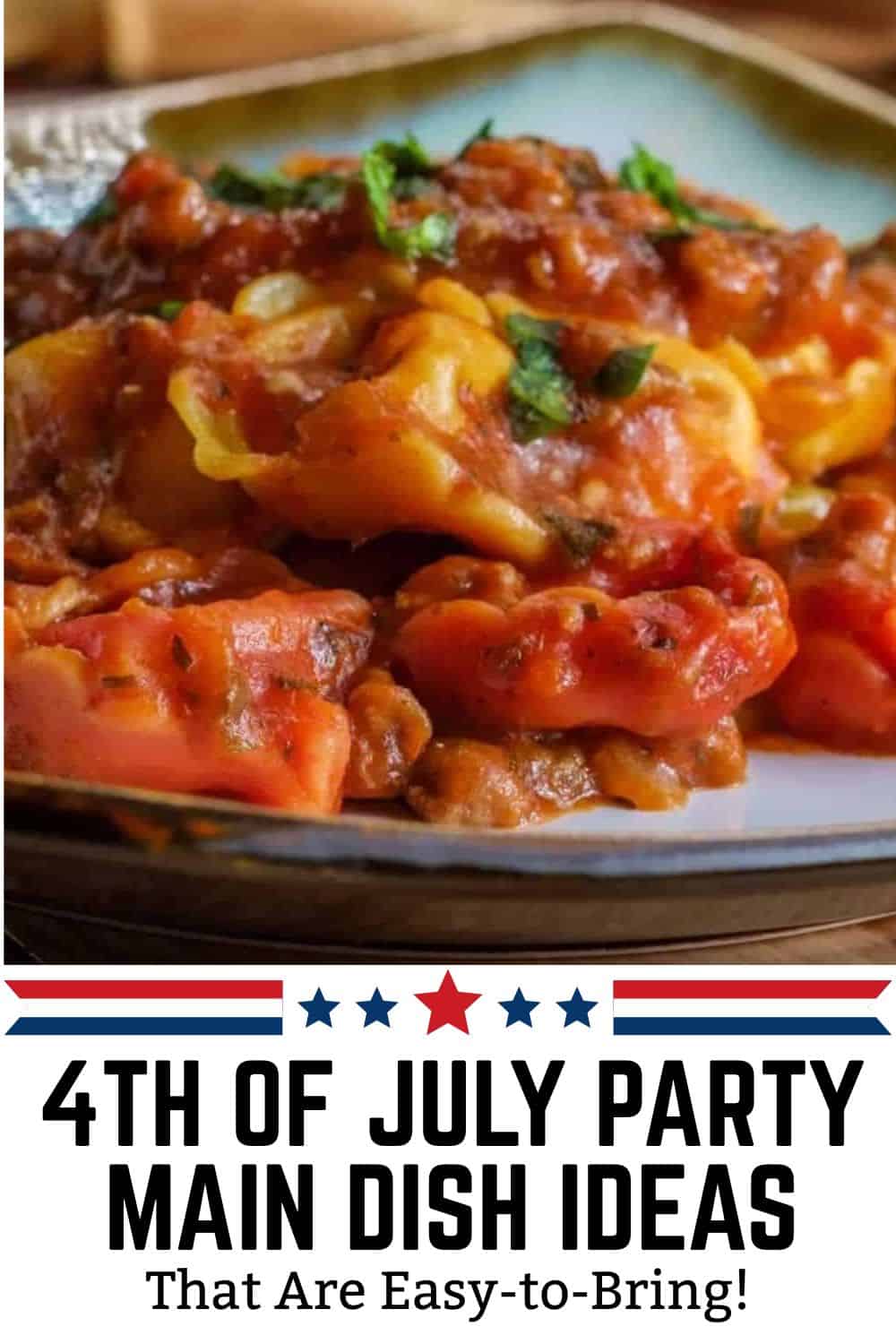 Festive 4th of July main dish ideas perfect for celebrations and easy to prepare. Ideal for summer p.