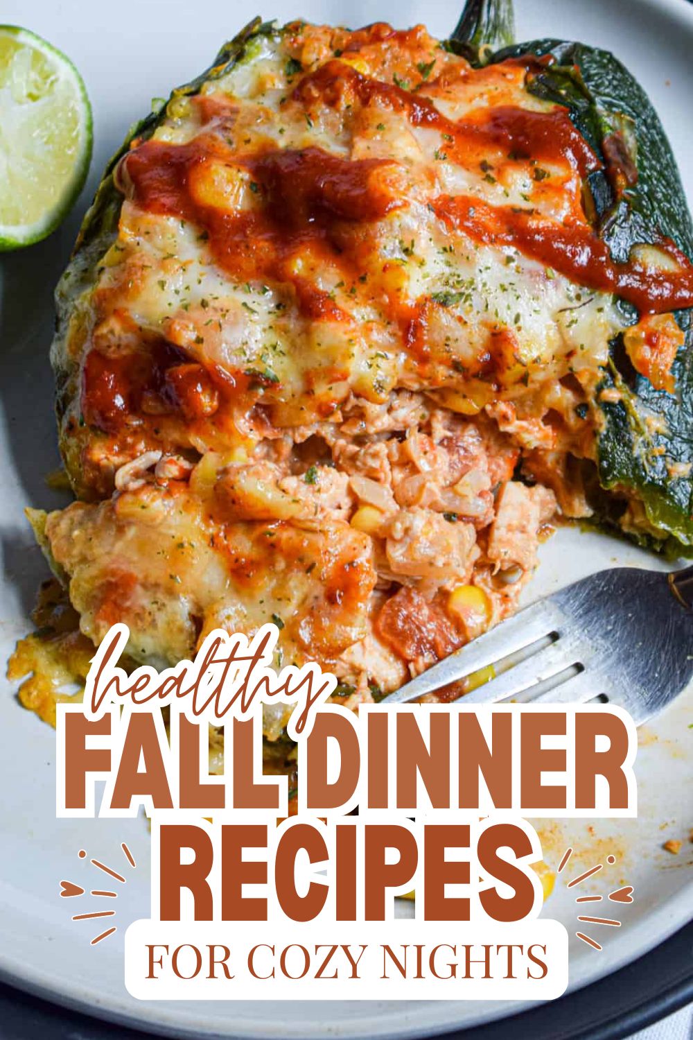 Baked stuffed zucchini with cheese and tomato sauce, perfect for fall dinners.