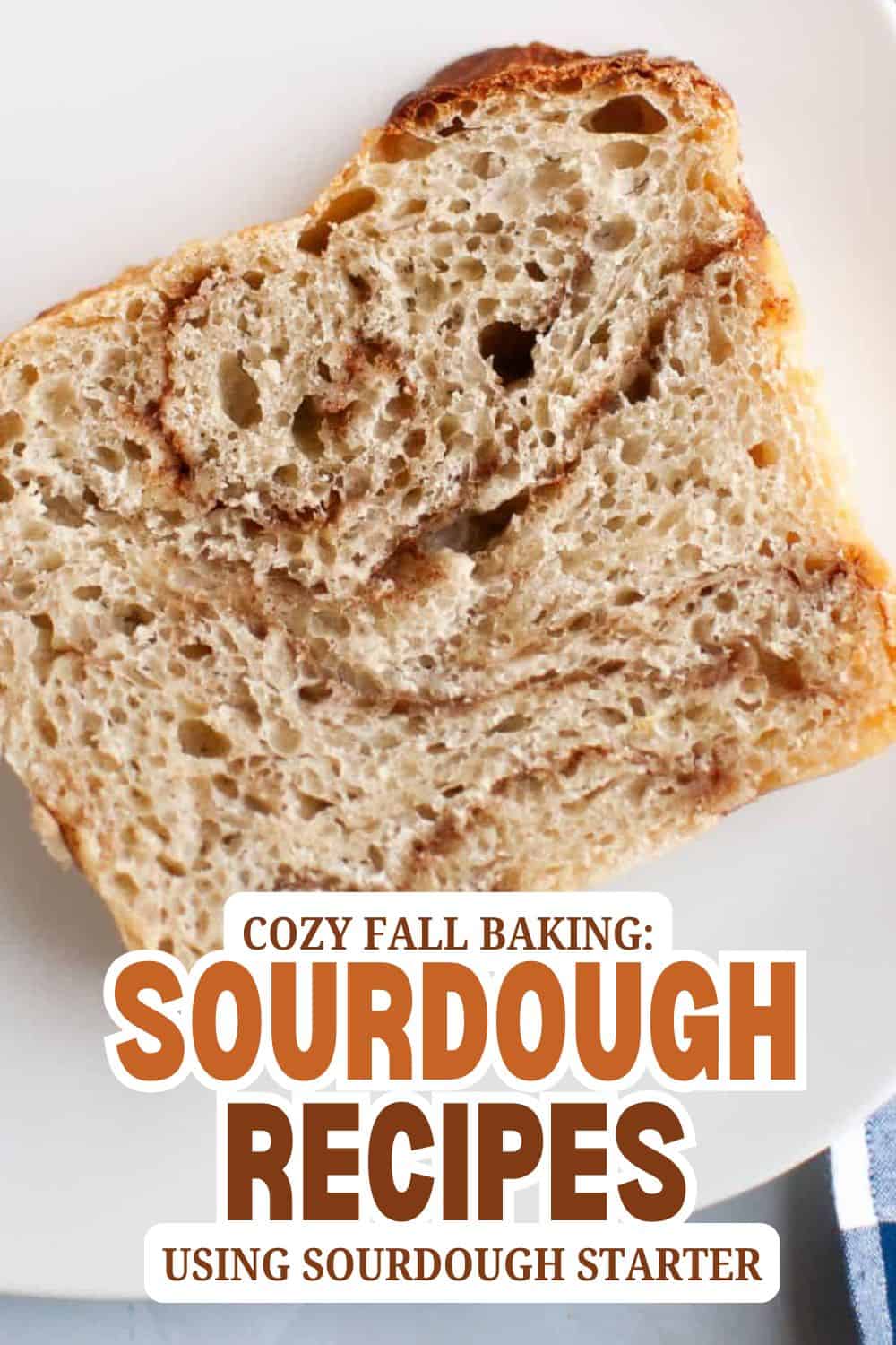 Close-up of a sourdough bread slice showing airy crumb and crust.