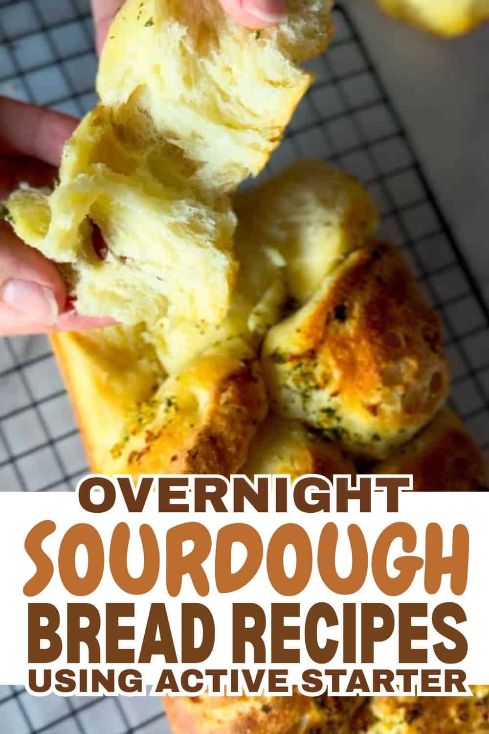 Freshly baked sourdough bread with a golden crust and soft interior.