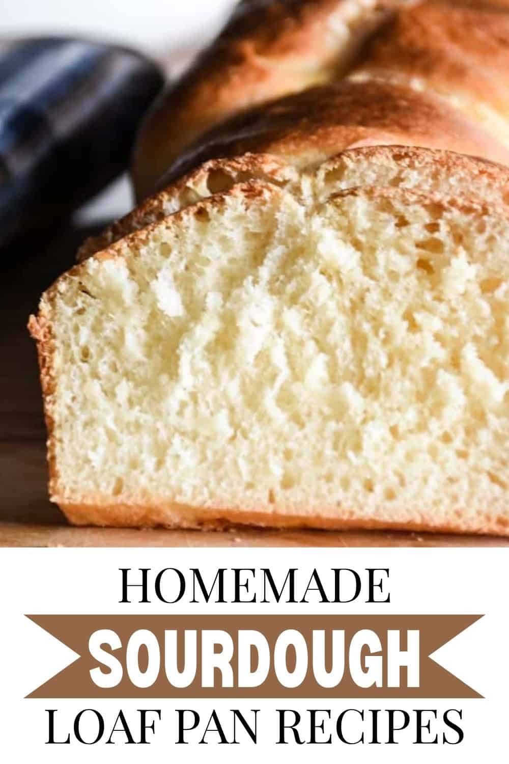 Freshly baked homemade sourdough bread loaf with a golden crust.